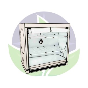 Vista Medium - Chambre de culture de 125x65x120 cm - HOMEbox