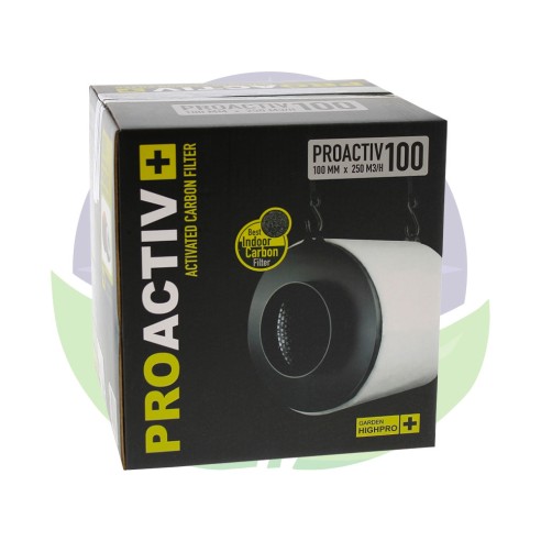 PROACTIV charcoal filter 100mm - 250m3/h - GARDEN HIGHPRO