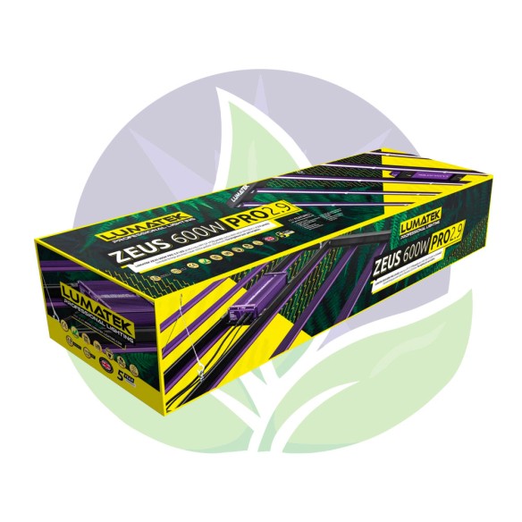 Zeus 600W PRO 2.9 - Multi-Bar Horticultural Lighting - Lumatek