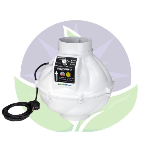 125mm - 300/420/530m³/h - Air Extractor - 3 Speed - WHSP 3 - Prima Klima