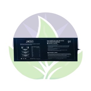 Heating mat XL - 122x53cm - 105W - Dimmer - Rodwin