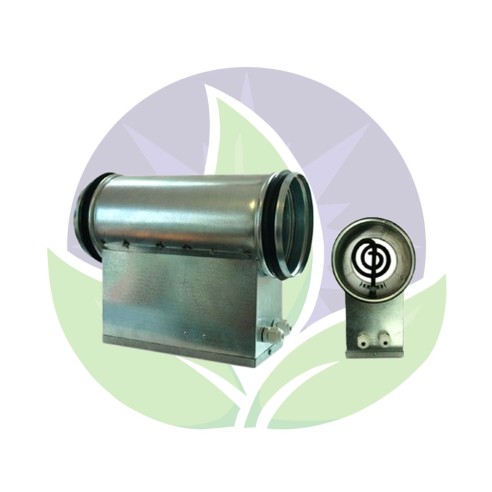 Duct heater - 125mm - 600W - Built-in thermostat - VENTS