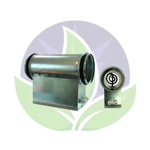Duct heater - 150mm - 1200W - Built-in thermostat - VENTS