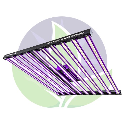 Zeus 1000W Xtreme PPFD CO2 - Multi-bar horticultural lighting - Lumatek