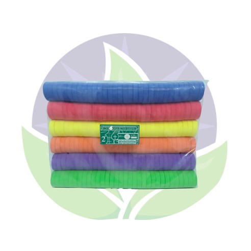 192 Neoprene 5cm colour discs - Neptune Hyproponics