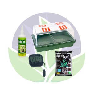Serre Chauffante - Kit 24 semis ou boutures - Neptum...